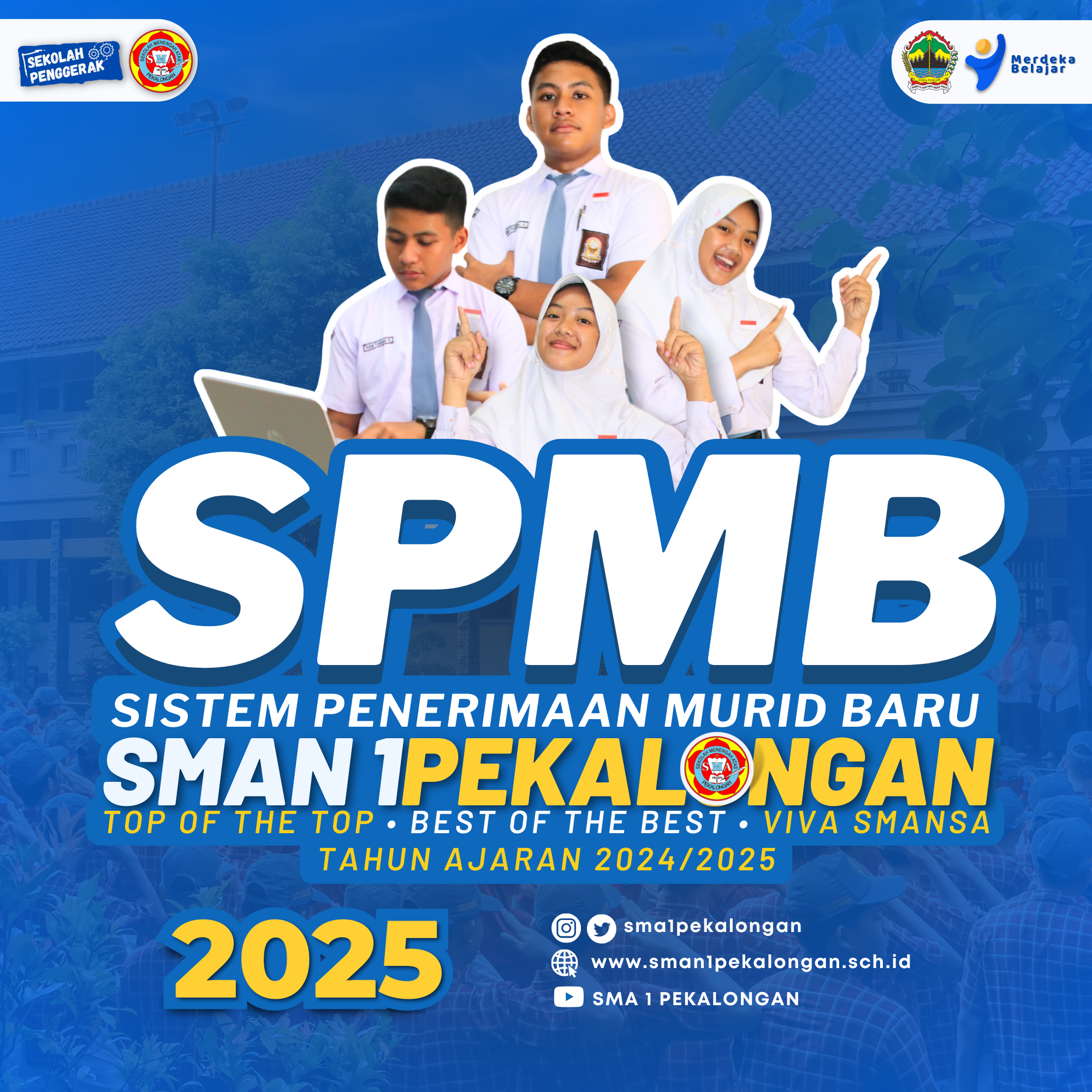 Murid SMAN 1 Pekalongan